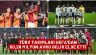 Türk Takımları UEFA'dan 50,28 Milyon Avro Gelir Elde Etti