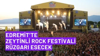 Edremit'te Zeytinli Rock Festivali Rüzgarı Esecek