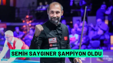 Semih Saygıner Şampiyon Oldu